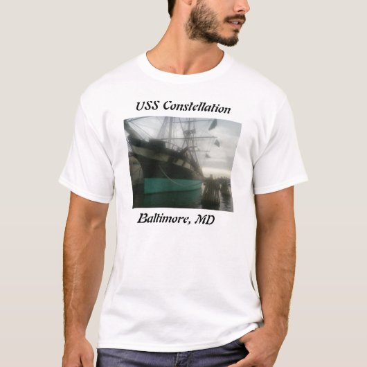 USS Constellation T-Shirt (Vorderseite)