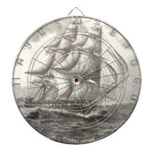 USS Constitution Dartscheibe