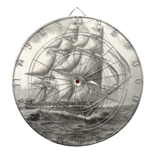 USS Constitution Dartscheibe (vorne)