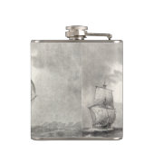 USS Constitution Flachmann (Rückseite)