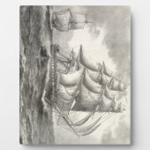 USS Constitution Fotoplatte (Vorderseite)