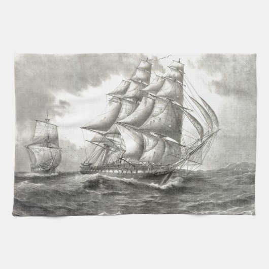 USS Constitution Handtuch (Horizontal)