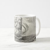 USS Constitution Kaffeetasse (VorderseiteRechts)