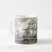 USS Constitution Kaffeetasse (Vorderseite Links)