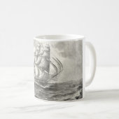USS Constitution Kaffeetasse (VorderseiteRechts)