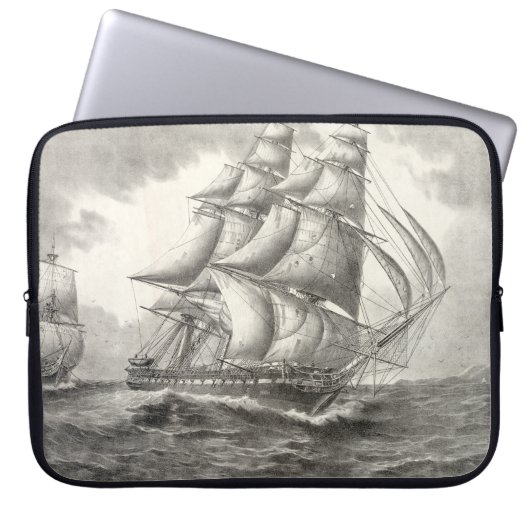 USS Constitution Laptopschutzhülle (Vorderseite)