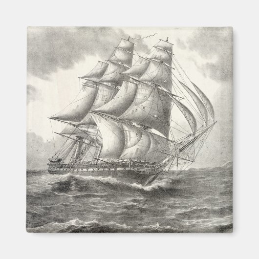 USS Constitution Magnet (Vorne)