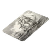USS Constitution Magnet (Linke Seite)