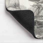 USS Constitution Mousepad (Ecke)