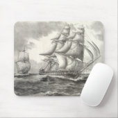 USS Constitution Mousepad (Mit Mouse)