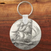 USS Constitution Schlüsselanhänger (Vorderseite)