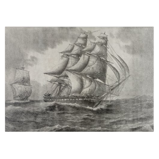 USS Constitution Schneidebrett (Vorderseite)