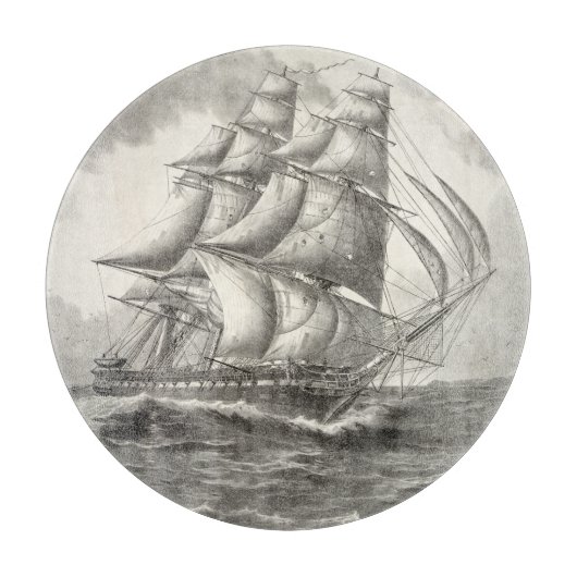 USS Constitution Schneidebrett (Vorderseite)
