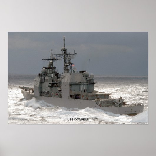 USS Cowpens Poster (Vorne)