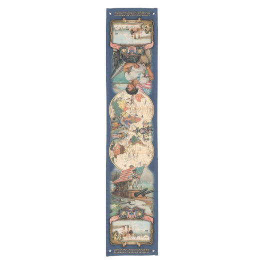 USS CUCAMONGA Tischläufer (Vorderseite)