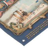 USS CUCAMONGA Tischläufer (Ecke)