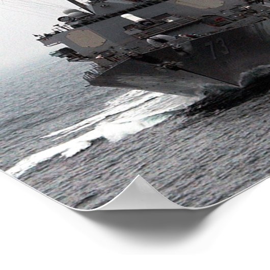 USS Decatur (DDG 73) Poster (Ecke)