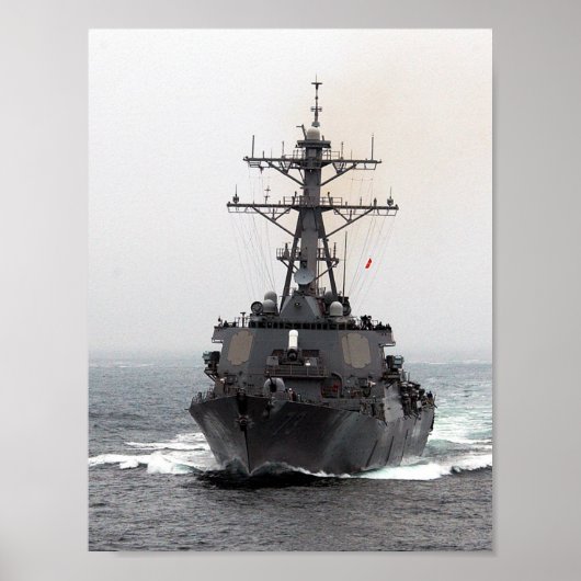 USS Decatur (DDG 73) Poster (Vorne)