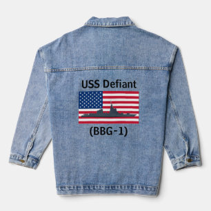 USS Defiant (BBG-1) Jeansjacke