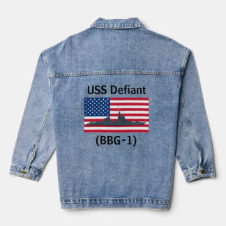 USS Defiant (BBG-1) Jeansjacke