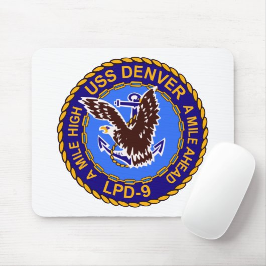 USS DENVER MOUSEPAD (Mit Mouse)