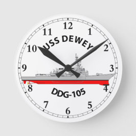 USS DEWEY - DDG-105 - ARLEIGH BURKE RUNDE WANDUHR