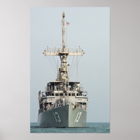 USS Dexterous (MCM 13) Poster (Vorne)