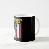 USS Durham LKA-114 Amphibious Cargo Ship Veterans Kaffeetasse (VorderseiteRechts)
