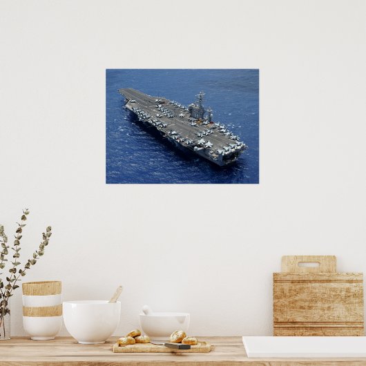 USS Dwight D. Eisenhower (CVN 69) Poster (Küche)