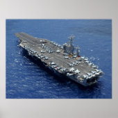 USS Dwight D. Eisenhower (CVN 69) Poster (Vorne)