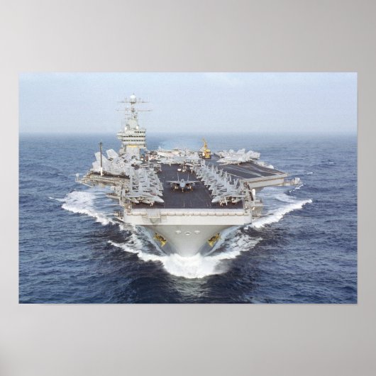 USS Dwight D. Eisenhower (CVN 69) Poster (Vorne)