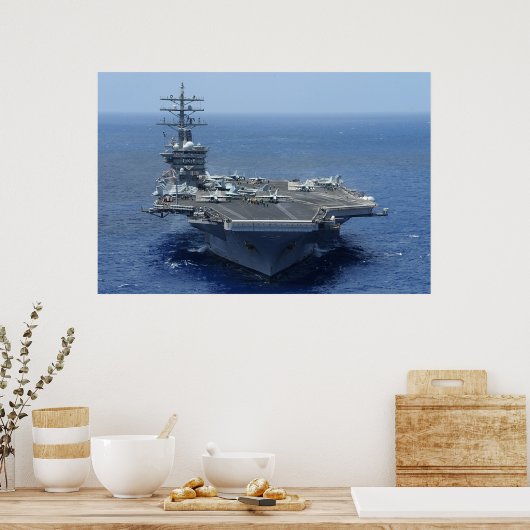 USS Dwight D. Eisenhower (CVN 69) Poster (Küche)