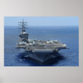USS Dwight D. Eisenhower (CVN 69) Poster (Vorne)