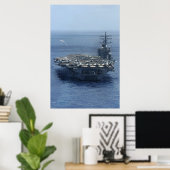USS Dwight D. Eisenhower (CVN 69) Poster (Heimbüro)