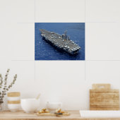 USS Dwight D. Eisenhower (CVN 69) Poster (Küche)