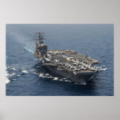 USS Dwight D. Eisenhower (CVN 69) Poster (Vorne)
