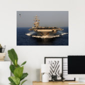 USS Dwight D. Eisenhower (CVN 69) Poster (Heimbüro)