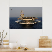 USS Dwight D. Eisenhower (CVN 69) Poster (Küche)