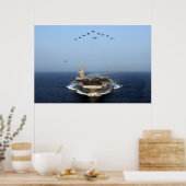 USS Dwight D. Eisenhower (CVN 69) Poster (Küche)
