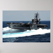 USS Dwight D. Eisenhower (CVN 69) Poster (Vorne)