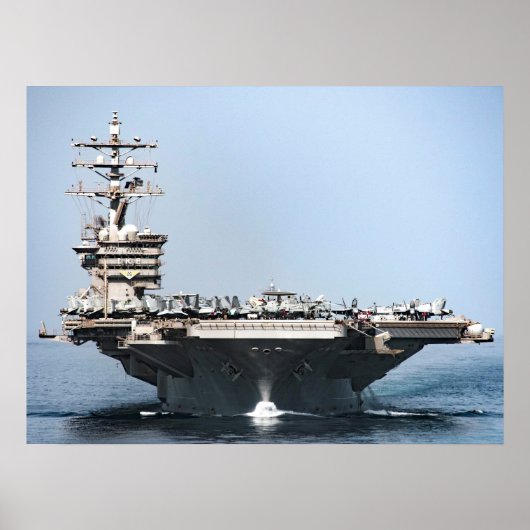 USS Dwight D. Eisenhower (CVN 69) Poster (Vorne)