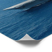 USS Dwight D. Eisenhower (CVN 69) Poster (Ecke)
