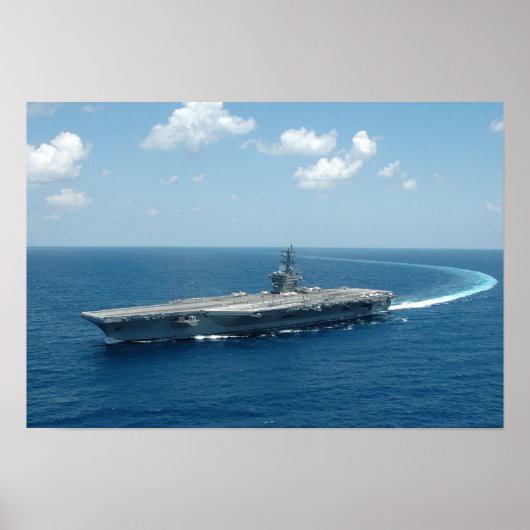 USS Dwight D. Eisenhower (CVN 69) Poster (Vorne)