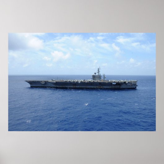 USS Dwight D. Eisenhower (CVN 69) Poster (Vorne)