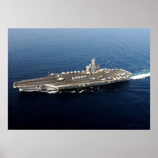 USS Dwight D. Eisenhower Poster (Vorne)