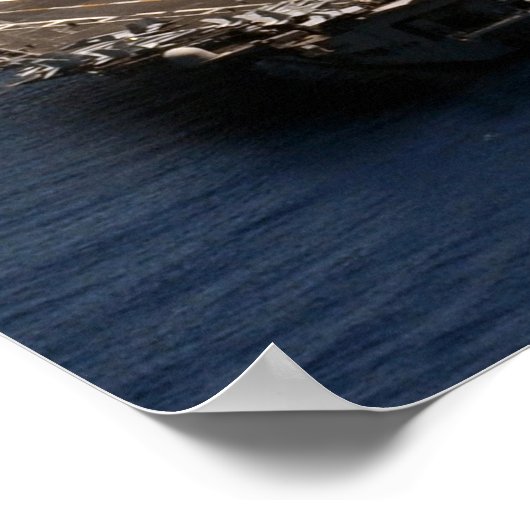 USS Dwight D. Eisenhower Poster (Ecke)