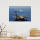 USS Dwight D. Eisenhower Poster (Küche)