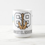 USS DWIGHT D. EISENHOWER-TASSE CVN-69 KAFFEETASSE (Mittel)