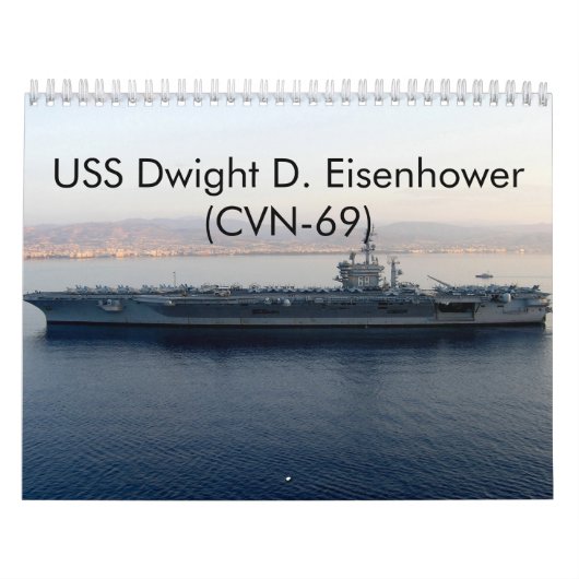 USS Dwight Eisenhower Kalender (Titelbild)