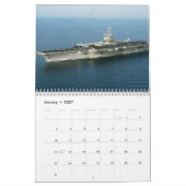 USS Enterprise 2011 Kalender (Jan 2027)